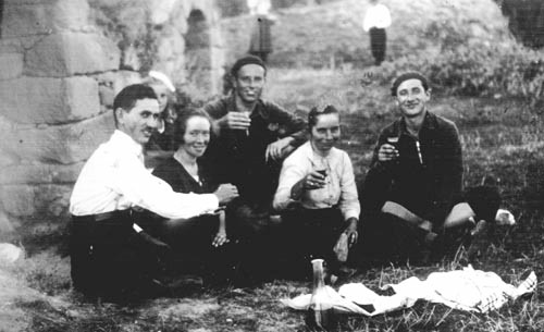 Winkler Antal Schmiedt Katalin s Kisgti Flpn amerikai rokonokkal 1930-as vek.jpg